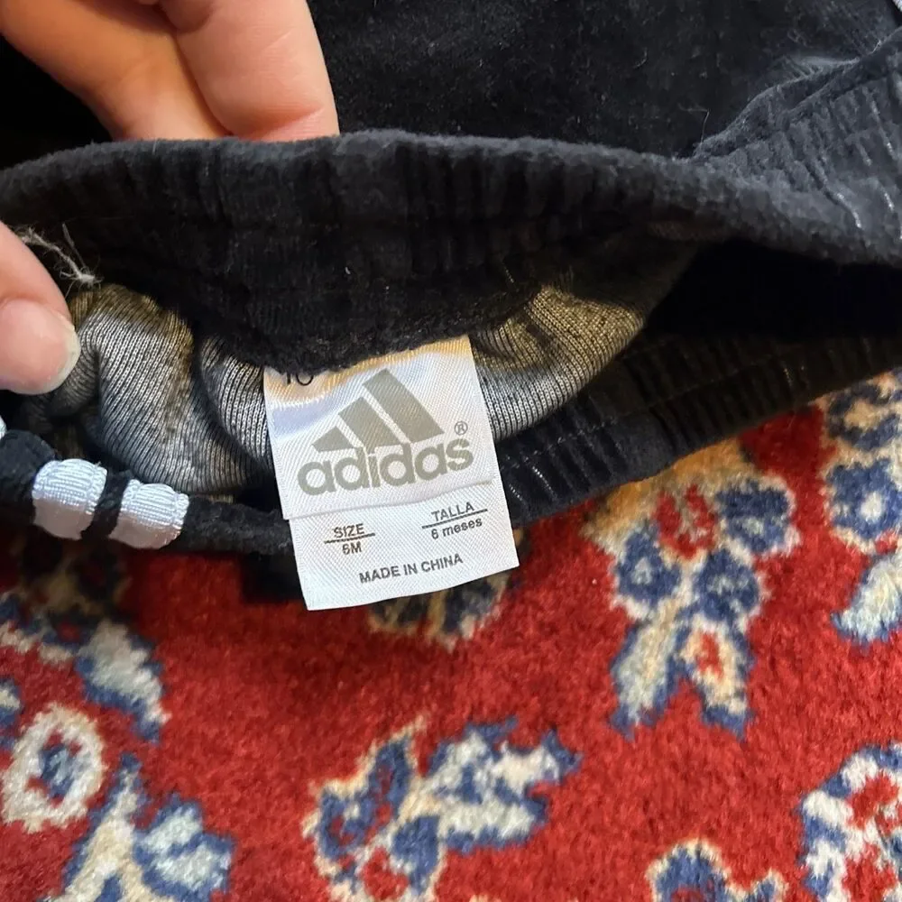 adidas baby velour